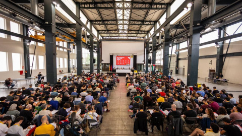 Una de les trobades del Procés de Garbí, en què la CUP va redefinir la seva estratègia. 09/2024 Una de les trobades del Procés de Garbí, en què la CUP va redefinir la seva estratègia.