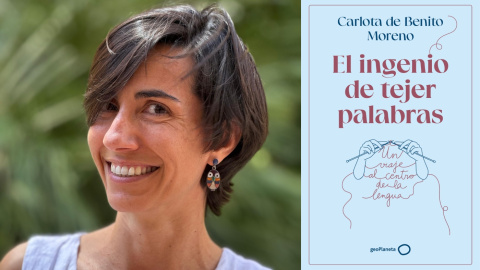 Carlota de Benito, autora del libro El ingenio de tejer palabras.