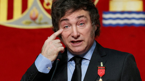 El presidente de Argentina, Javier Milei, en una imagen de archivo. El presidente de Argentina, Javier Milei, en una imagen de archivo.