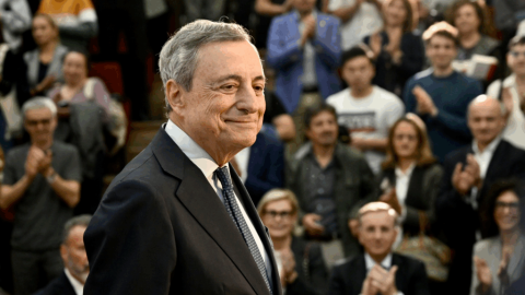Mario Draghi, uno de los suyos