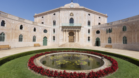 Palau del Marquès d'Alfarràs al parc del Laberint d'Horta