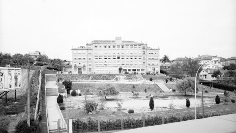Fotografía del antiguo reformatorio de la Oblatas de Vigo, en el que Eva estuvo Interna.