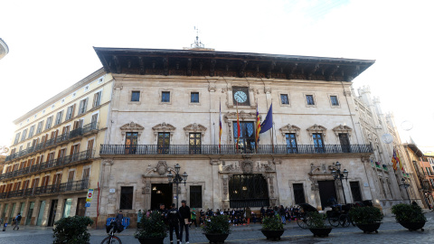 Fachada Ayuntamiento Palma Fachada del Ayuntamiento de Palma.