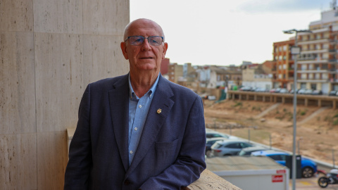 Vicent Císcar, alcalde de Paiporta, durante una entrevista con 'Público'.