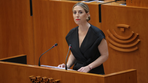 Imagen de archivo de la presidenta de la Junta de Extremadura, María Guardiola.