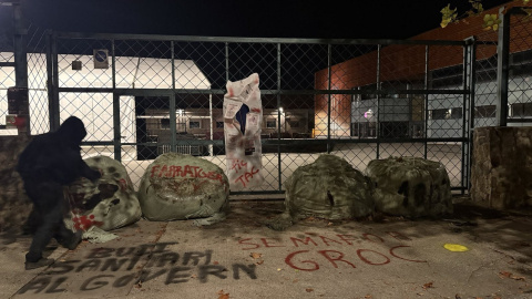 Protesta dels pagesos a Vic