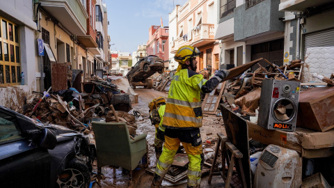 Foto de archivo de Sedaví una semana después de la DANA.