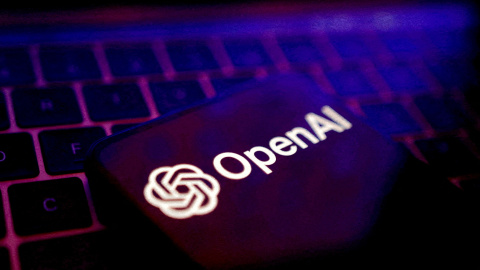 El logo de OpenAI.