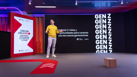 Imagen de archivo de un acto sobre la intregración laboral de la Generación Z.