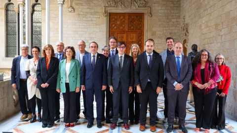 El president de la Generalitat, Salvador Illa, ha encapçalat l'acte d'entrega del document de conclusions de la CETRA El president de la Generalitat, Salvador Illa, ha encapçalat l'acte d'entrega del document de conclusions de la CETRA