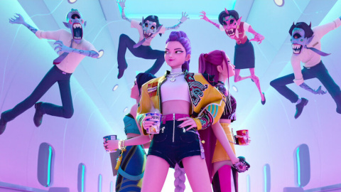 'Las guerreras K-pop' son el mayor éxito en la historia de Netflix.