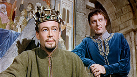 Richard Burton junto a Peter O'Toole en 'Becket' Richard Burton junto a Peter O'Toole en 'Becket'.