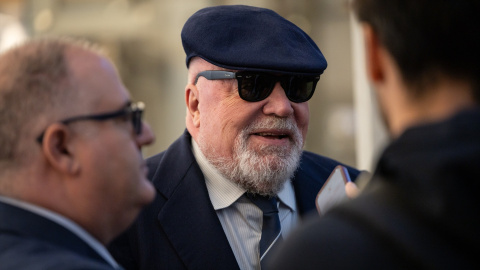 El excomisario Villarejo El excomisario Villarejo a su llegada a declarar en la Seu de la Justicia de Andorra por la ‘Operación Catalunya’, en Andorra la Vella.