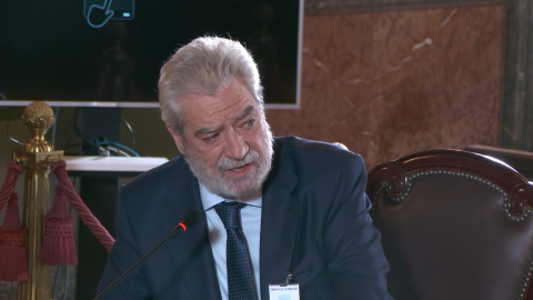 Captura de pantalla 2025-11-05 151732 Momento en el que Miguel Ángel Rodríguez declara en el juicio, el 4 de noviembre