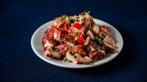 Receta de salpicón de pulpo a la portuguesa Receta de salpicón de pulpo a la portuguesa