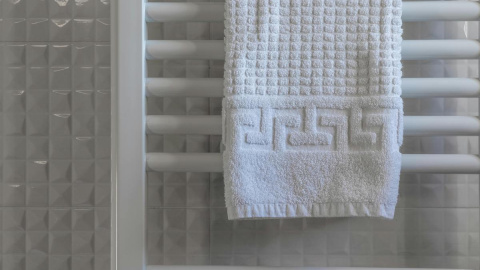 Imagen de un radiador de baño.