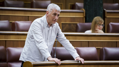 Oskar Matute Imagen de archivo del diputado de EH Bildu Oskar Matute durante una sesión plenaria en el Congreso.