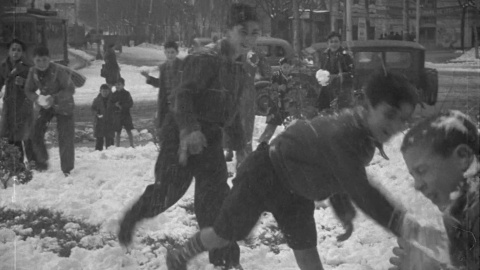 La gran nevada: el día que se paró la guerra en Madrid