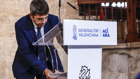 EuropaPress_7073095_presidente_generalitat_valenciana_carlos_mazon_declaracion_institucional El expresidente de la Generalitat valenciana, Carlos Mazón. Archivo.