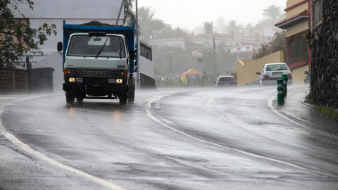 La Palma ha recibido los primeros efectos del paso por Canarias de la borrasca Claudia La borrasca Claudia ha descargado 45 litros de agua por metro cuadrado en varios puntos de La Palma.