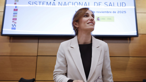 La ministra de Sanidad, Mónica García. La ministra de Sanidad, Mónica García, pleno extraordinario del nuevo Consejo Interterritorial.