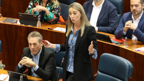 (Foto de ARCHIVO)La portavoz del PSOE en la Asamblea de Madrid, Mar Espinar, interviene durante una sesión plenaria en la Asamblea de Madrid, a 6 de noviembre de 2025, en Madrid (España). El pleno está protagonizado por el juicio al fiscal general del Estado, Álvaro García Ortiz, sobre las presuntas filtraciones de datos fiscales de la pareja de la presidente madrileña.Marta Fernández / Europa Press06 NOVIEMBRE 2025;PLENO;ASAMBLEA;JUICIO;FISCAL GENERAL DEL ESTADO;ALBERTO GONZÁLEZ AMADOR;NOVIO AYUSO;MADRID06/11/2025