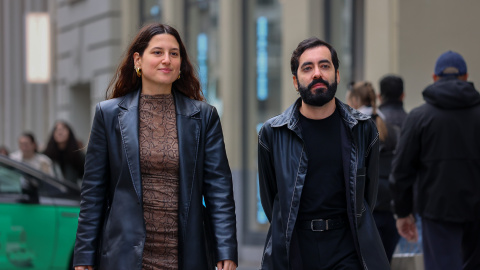 Imagen de la directora General y cofundadora de Olympe Abogados, Rocío Moya, y el director jurídico y cofundador, Isaac Guijarro, en Madrid. Imagen de la directora General y cofundadora de Olympe Abogados, Rocío Moya, y el director jurídico y cofundador, Isaac Guijarro, en Madrid.