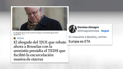 Críticas al artículo de 'El Español' sobre el el abogado general del TJUE. Críticas al artículo de 'El Español' sobre el el abogado general del TJUE.