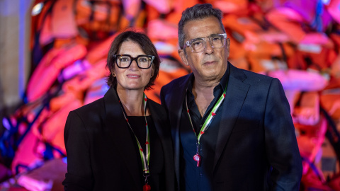 Silvia Abril y Andreu Buenafuente Imagen de archivo de la actriz y humorista Silvia Abril y el cómico Andreu Buenafuente.