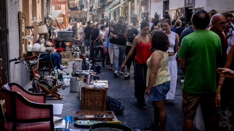 El Rastro de Madrid es toda una institución.