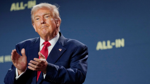Donald Trump El presidente de EEUU, Donald Trump, durante un evento en Washington.