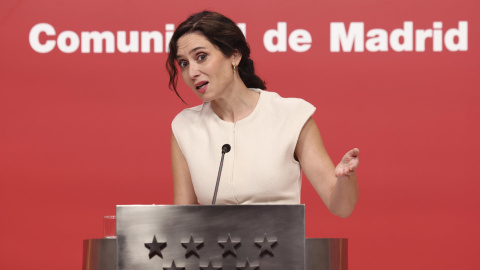 La presidenta de la Comunidad de Madrid, Isabel Díaz Ayuso.