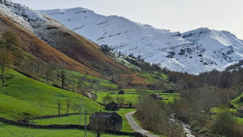 La nieve se instaura en Cantabria: así lucen los paisajes La nieve se instaura en Cantabria: así lucen los paisajes