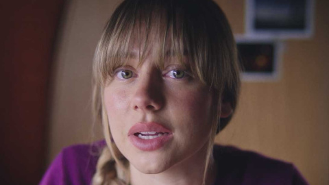 La actriz Ester Expósito en la campaña contra la violencia vicaria.