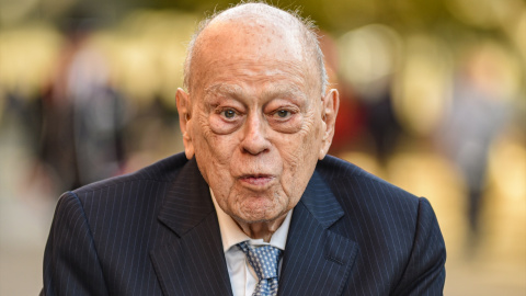 El expresident de la Generalitat Jordi Pujol durante un acto en Barcelona.