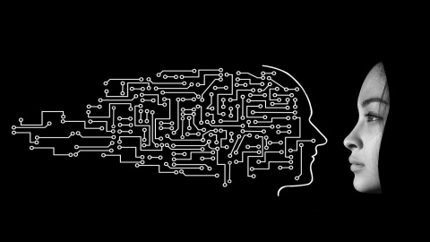 Recreación artística de una IA