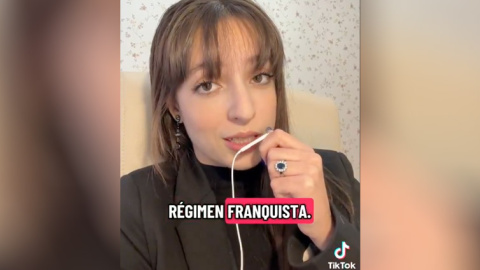 El vídeo de la politóloga Lucía de Castro Revuelta sobre el franquismo. El vídeo de la politóloga Lucía de Castro Revuelta sobre el franquismo.