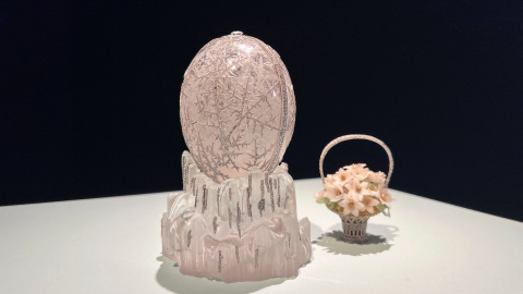 El Huevo Imperial de Invierno de Fabergé que se va a subastar en Christie's de Londres. El Huevo Imperial de Invierno de Fabergé que se va a subastar en Christie's de Londres.