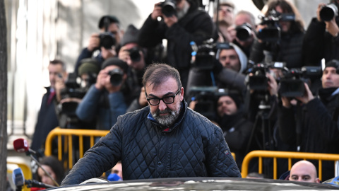 Koldo García, exasesor del ministro José Luis Ábalos, a su llegada al Tribunal Supremo.