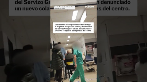 Cinco horas en CAMILLA en los PASILLOS: las URGENCIAS del HOSPITAL de Santiago vuelven a COLAPSAR Los usuarios del hospital clínico de Santiago, el mayor de la capital de Galicia y dependiente del Servizo Galego de Saúde, han denunciado un nuevo colapso en las urgencias del centro que habría mantenido a decenas de pacientes esperando durante horas en los pasillos, encamados en camillas o sentados en sillas de ruedas, en una situación que habría vulnerado no sólo su derecho a la asistencia médica sino también su dignidad y su derecho a la intimidad.
Hace 18 años nacimos con un compromiso: hacer un periodismo útil para la sociedad. Solo podemos continuar con esta labor si contamos con el apoyo de personas como tú.
Únete a la comunidad de Público. 18 años no son nada… cuando nos queda tanto por contar. Periodismo incómodo para tiempos difíciles. https://bit.ly/3VylhmD
Periodismo, investigación y compromiso para construir un mundo más igualitario.
¡Suscríbete ya a nuestro canal!: https://bit.ly/2U8nM0q
Visita: https://www.publico.es
Síguenos en Facebook: https://www.facebook.com/diario.publico/
Síguenos en Twitter: https://twitter.com/publico_es
Síguenos en Instagram: https://www.instagram.com/publico.es
Síguenos en TikTok: https://www.tiktok.com/@publico_es
Síguenos en Bluesky: https://bsky.app/profile/publico.es
