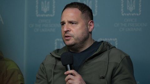 Foto de archivo del que era jefe de la oficina presidencial de Ucrania, Andriy Yermak. Foto de archivo del que era jefe de la oficina presidencial de Ucrania, Andriy Yermak.