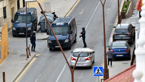 Imagen de archivo de un operativo de la Policía Nacional. Imagen de archivo de un operativo de la Policía Nacional.