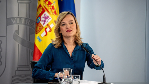 La ministra de Educación y portavoz del Gobierno, Pilar Alegría. La ministra de Educación y portavoz del Gobierno, Pilar Alegría.