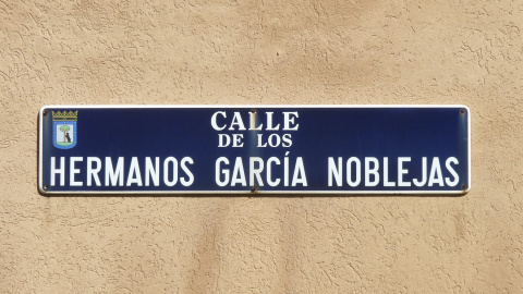 Calle de los Hermanos García Noblejas. Calle de los Hermanos García Noblejas.
