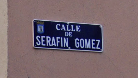 Calle de Serafín Gómez. Calle de Serafín Gómez.