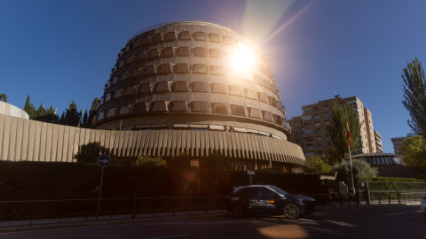 Fachada de la sede del Tribunal Constitucional. Archivo.