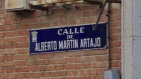 Calle de Alberto Martín Artajo. Calle de Alberto Martín Artajo.