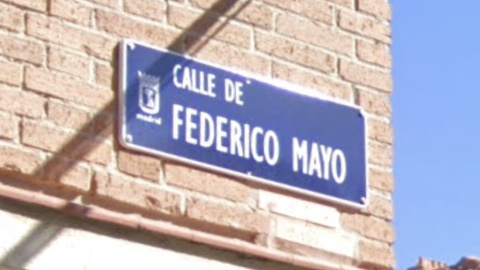 Calle de Federico Mayo. Calle de Federico Mayo.