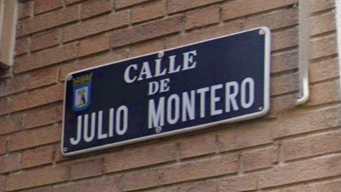 Calle de Julio Montero. Calle de Julio Montero.