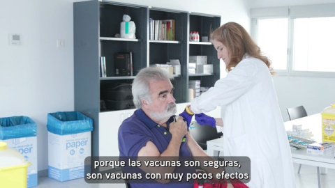 "Quan els sanitaris ens vacunem, fem de barrera per protegir els més fràgils"